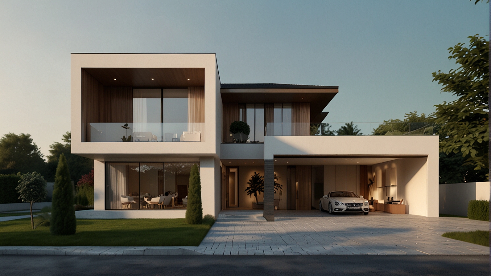 Header Villa outside